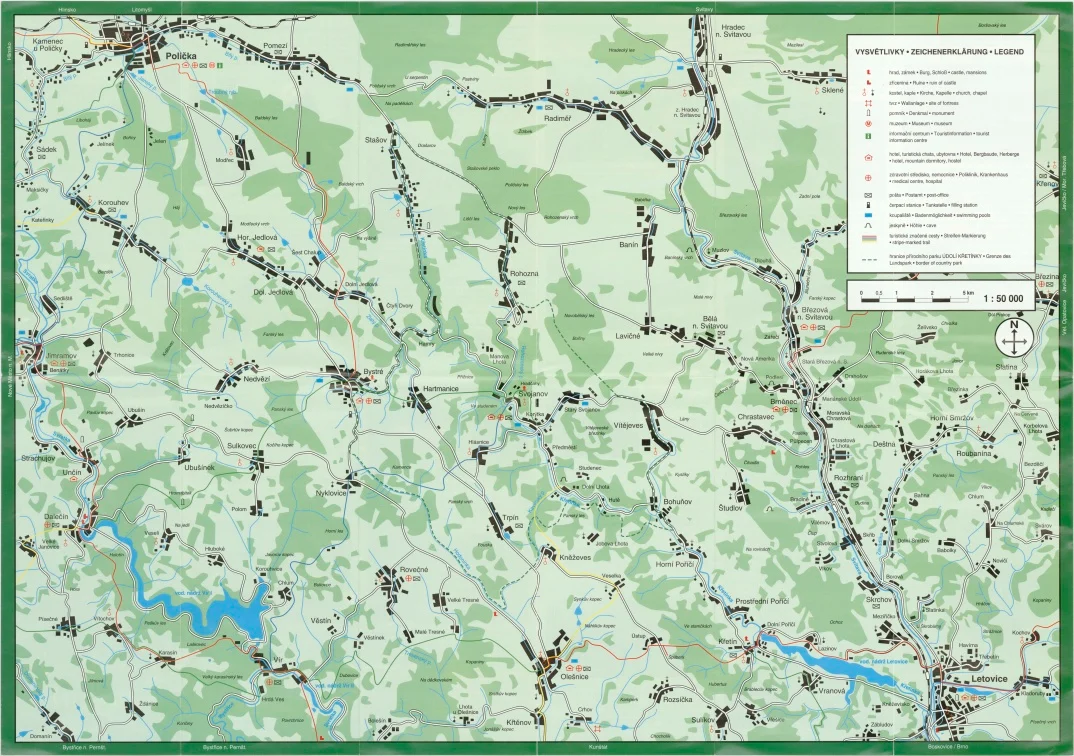Obrázek Údolí Křetínky - Mapa