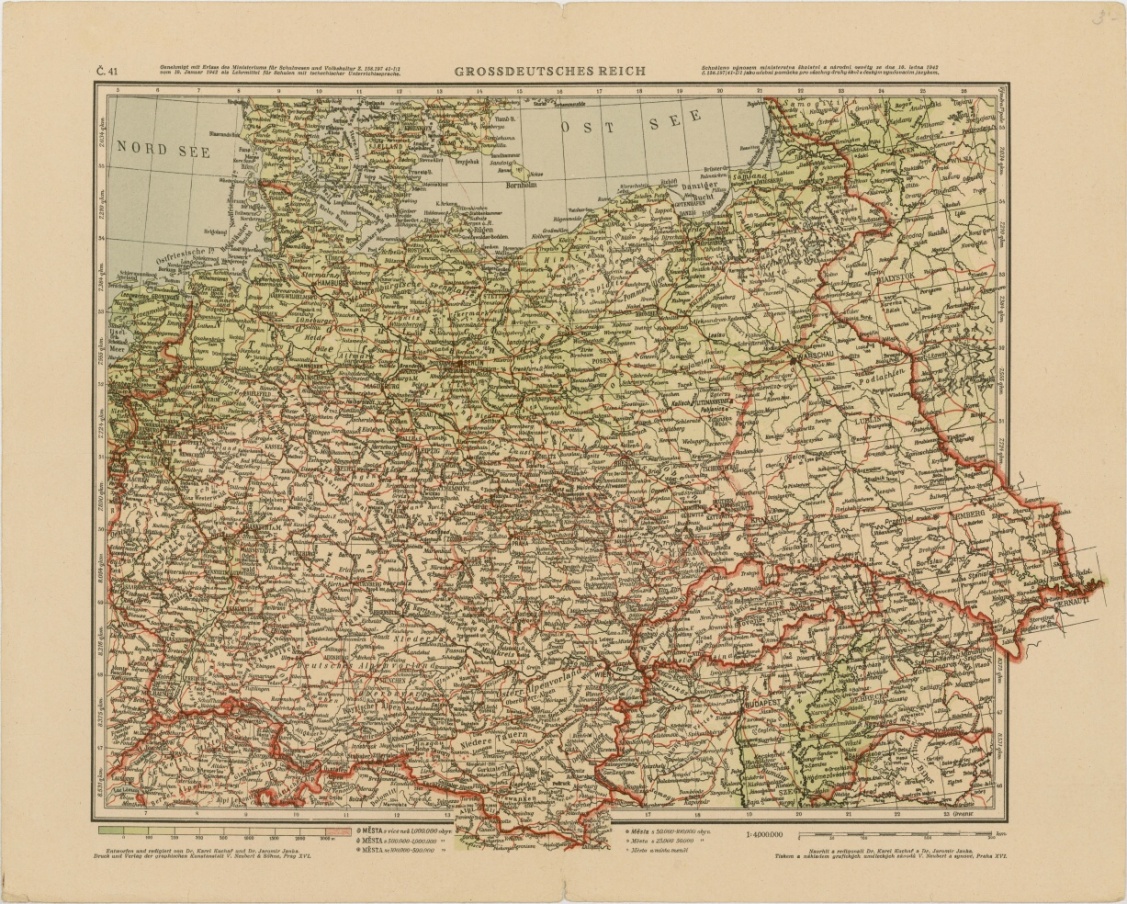 Náhledový obrázek Velkoněmecká říše - plán - 1