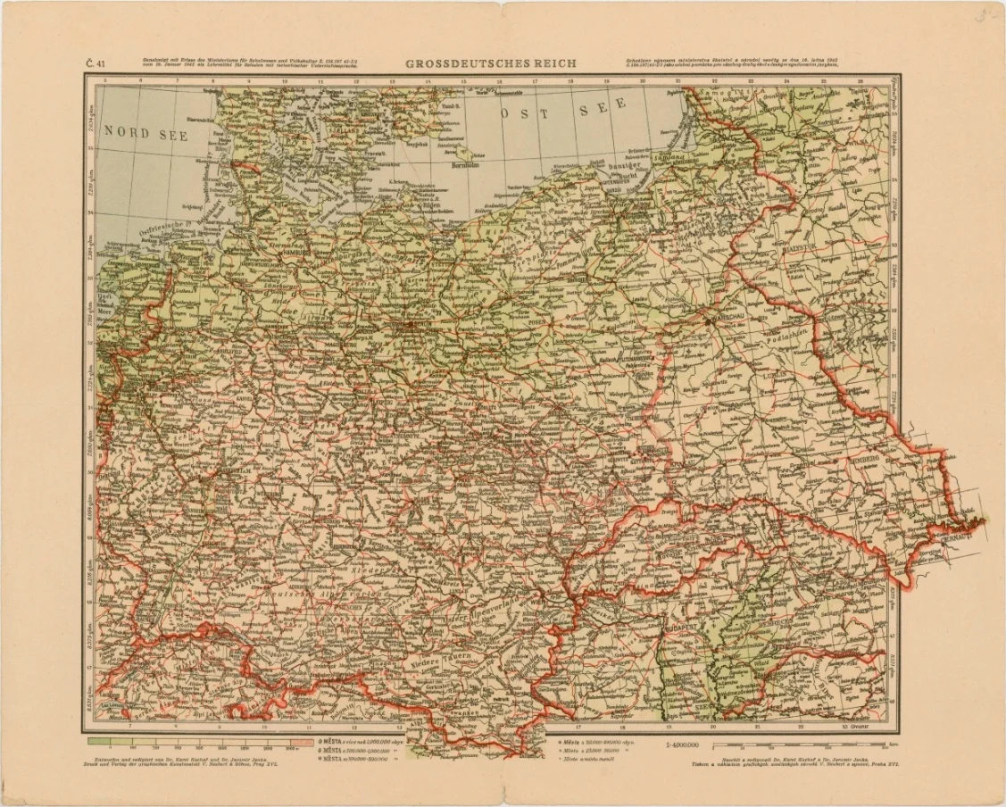 Obrázek Velkoněmecká říše - plán