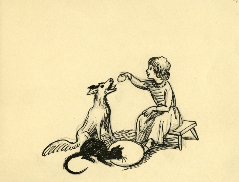 Náhledový obrázek Nepoužitá varianta ilustrace - Hvězdy nad Krasem - 1
