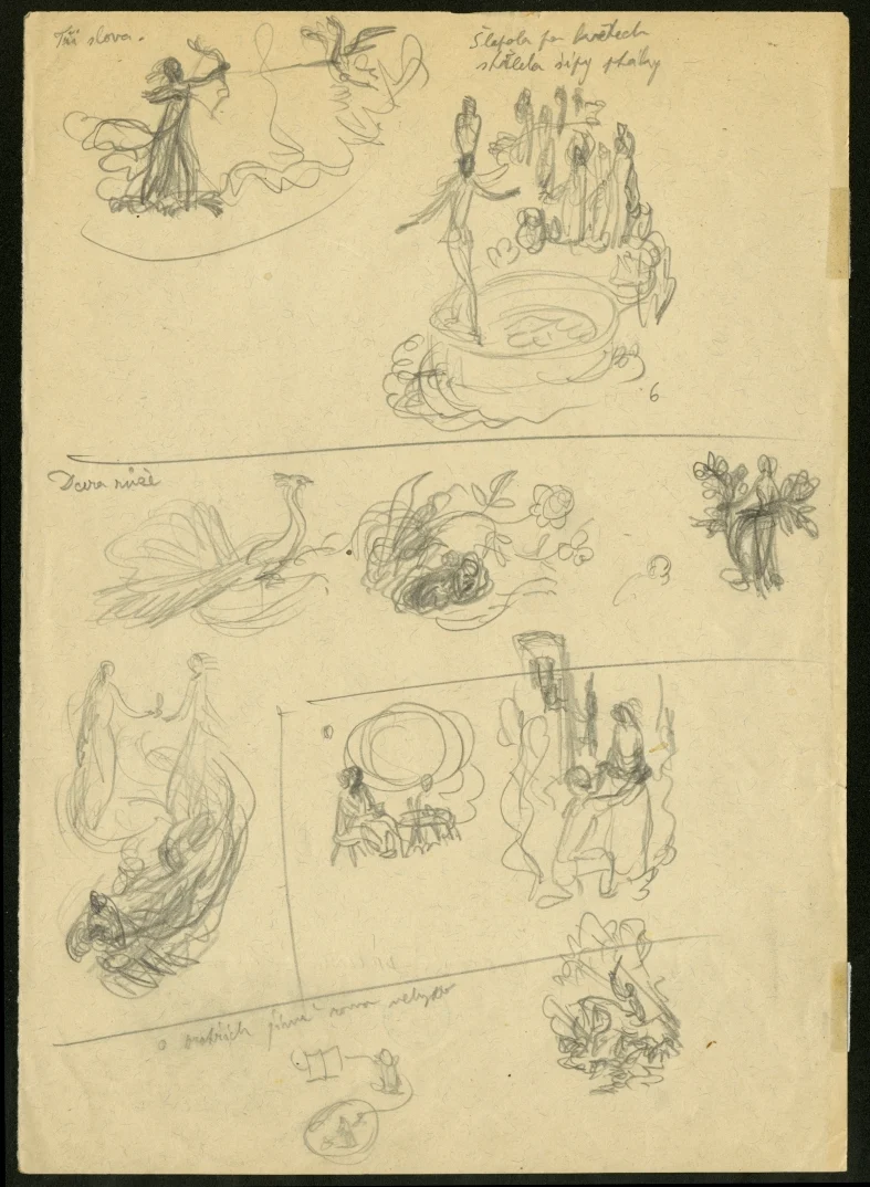 Obrázek Studie k ilustracím - Hvězdný dům