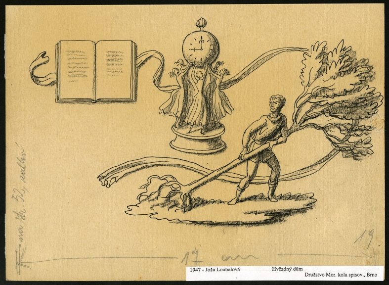 Náhledový obrázek Ilustrace - Hvězdný dům - 1