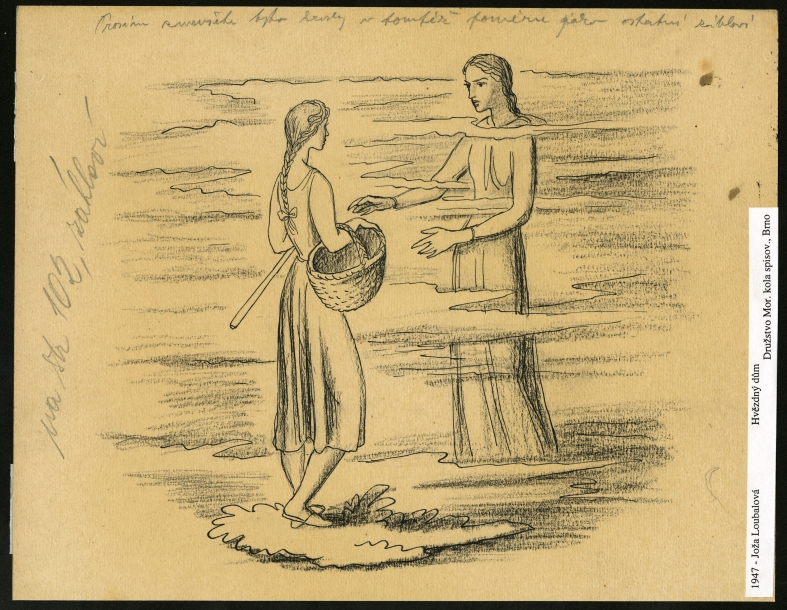 Náhledový obrázek Ilustrace - Hvězdný dům - 1
