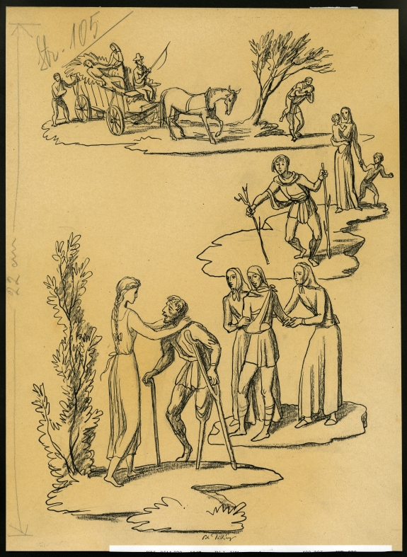 Náhledový obrázek Ilustrace - Hvězdný dům - 1