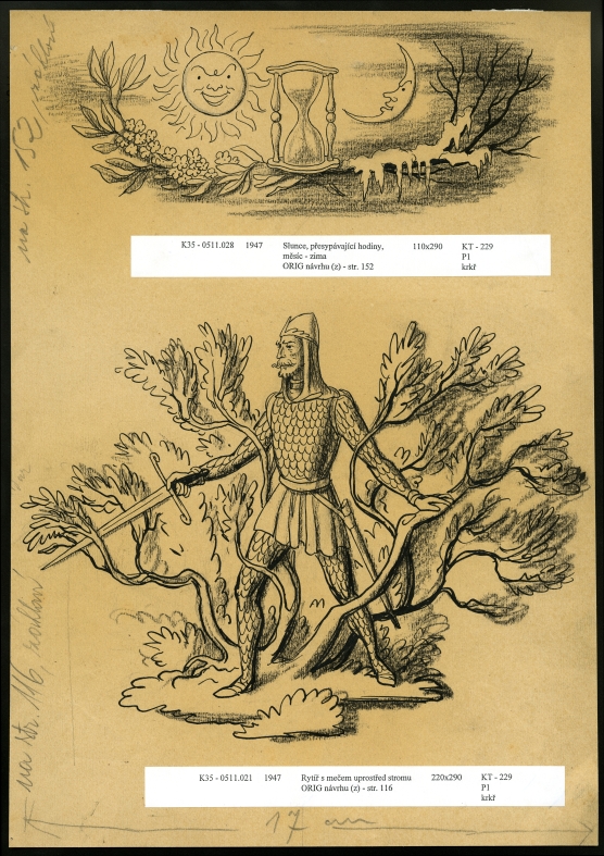 Náhledový obrázek Ilustrace - Hvězdný dům - 1