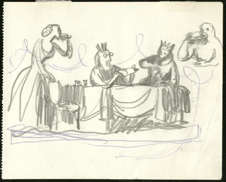 Obrázek Studie k ilustraci - Růže a prsten
