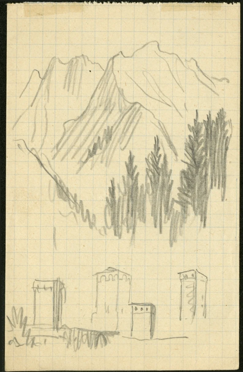 Obrázek Studie k ilustraci - Korouhev práce