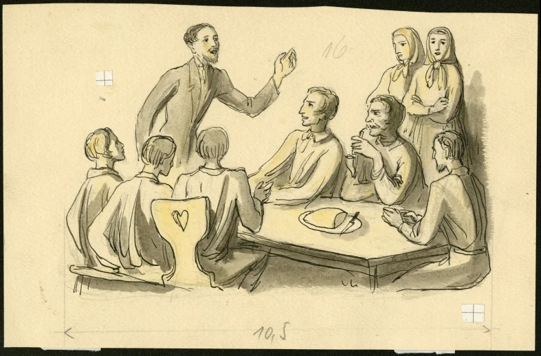 Obrázek Ilustrace - Korouhev práce