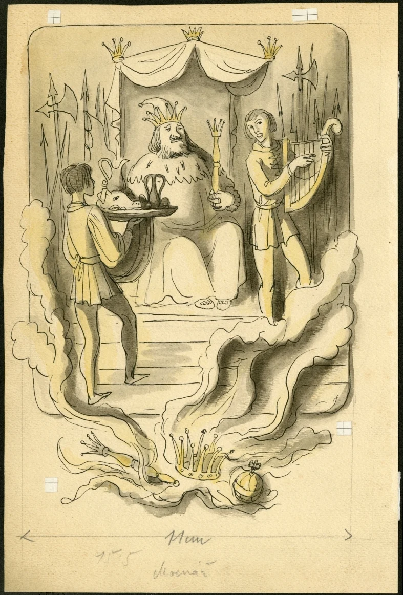 Obrázek Ilustrace - Korouhev práce