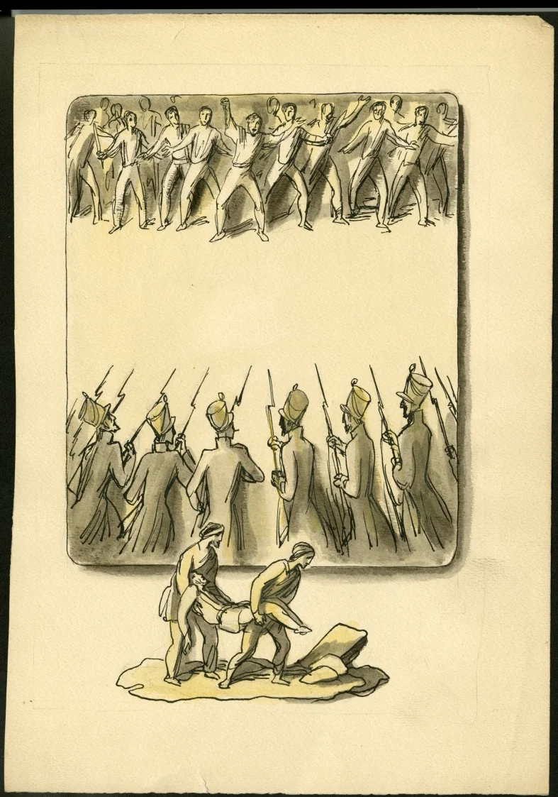 Obrázek Varianta ilustrace - Korouhev práce