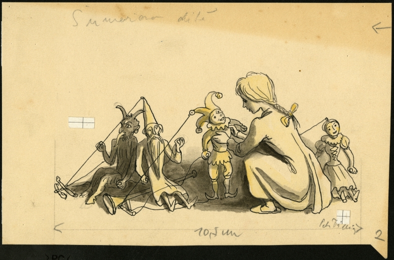 Náhledový obrázek Ilustrace - Korouhev práce - 1