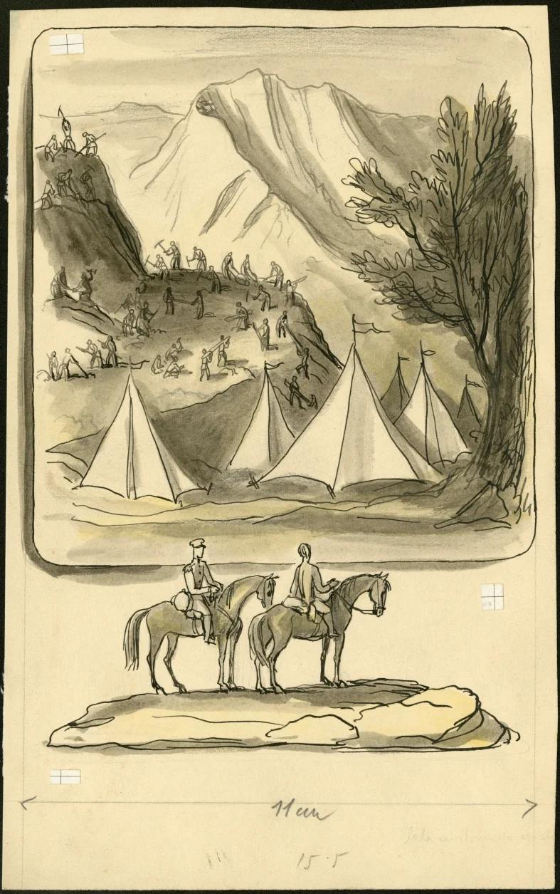 Obrázek Ilustrace - Korouhev práce