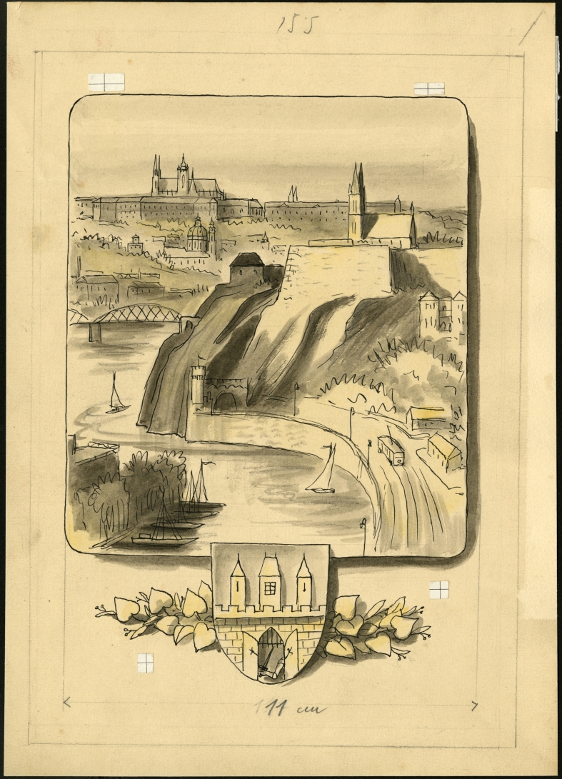 Náhledový obrázek Ilustrace - Korouhev práce - 1
