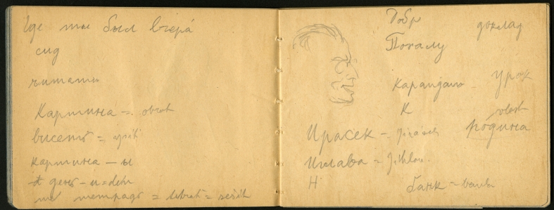 Náhledový obrázek Skicář se studiemi k ilustracím - Malá Dorritka - 17