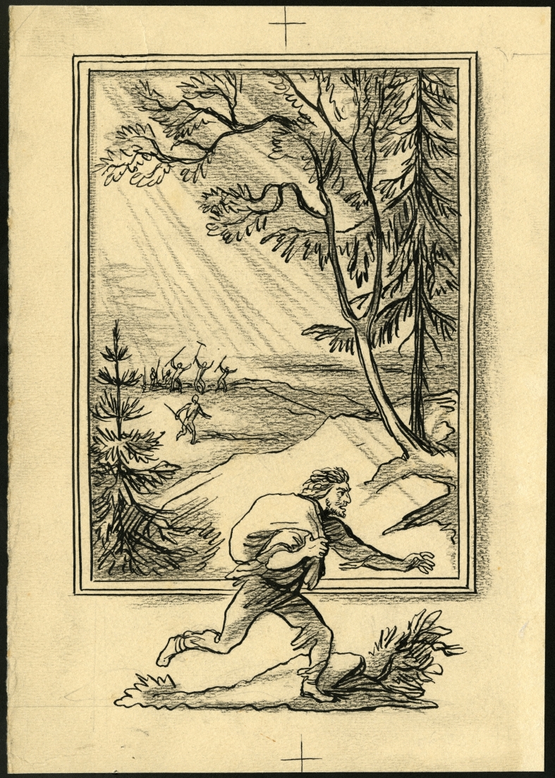 Náhledový obrázek Ilustrace - Za ranních červánků - 1