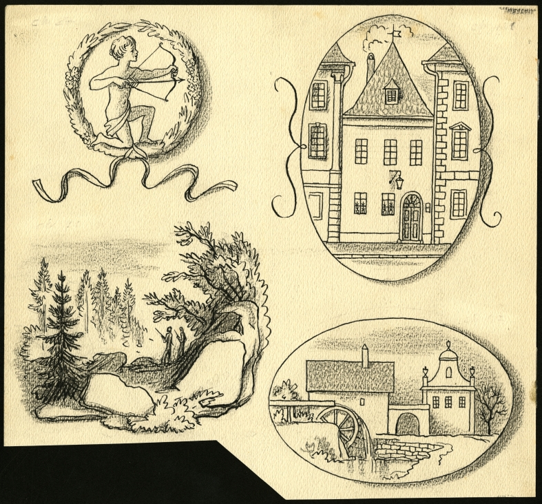 Náhledový obrázek Ilustrace - Za ranních červánků - 1