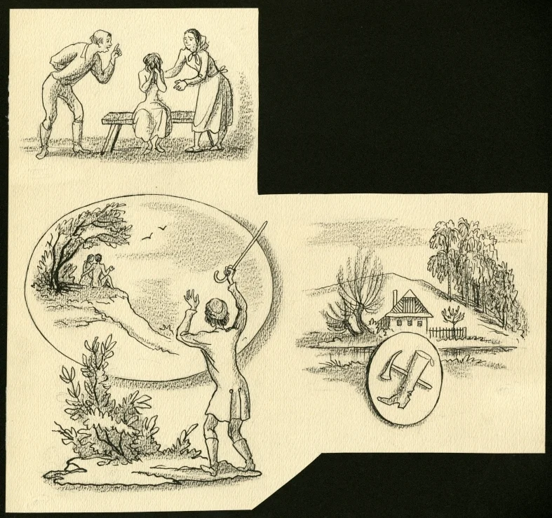 Obrázek Ilustrace - Za ranních červánků