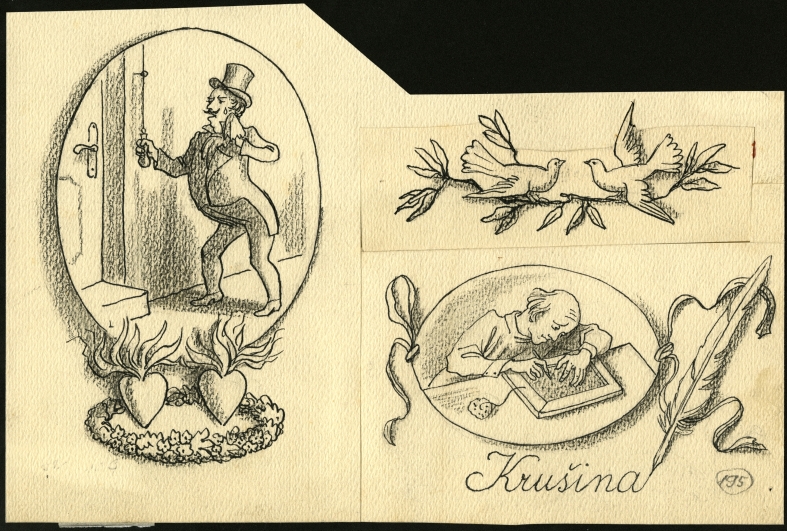 Náhledový obrázek Ilustrace - Za ranních červánků - 1