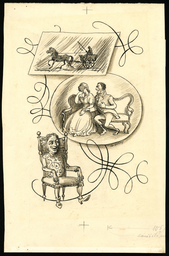 Náhledový obrázek Ilustrace - Kronika Pickwickova klubu - 1
