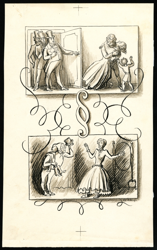 Náhledový obrázek Ilustrace - Kronika Pickwickova klubu - 1