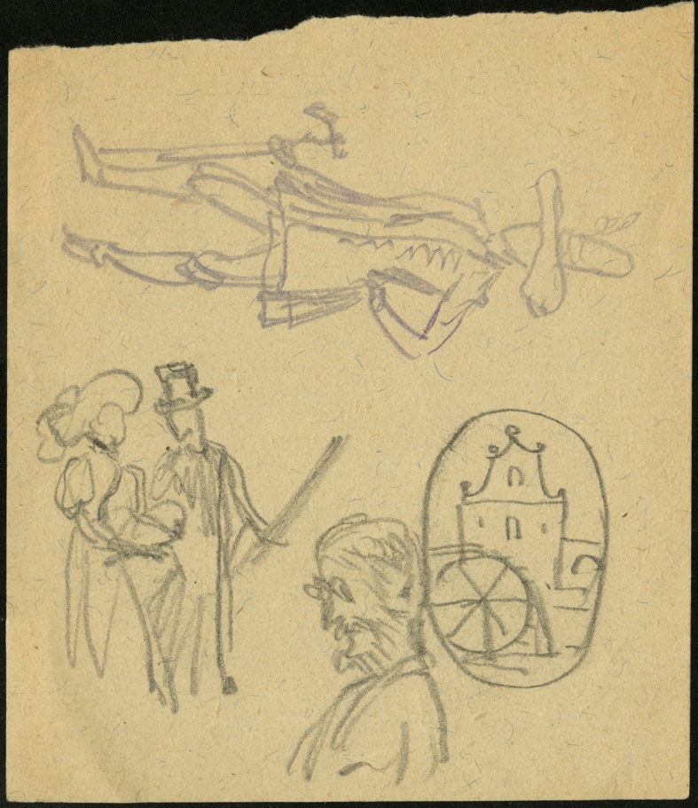 Náhledový obrázek Studie k ilustracím - Turbina - 1