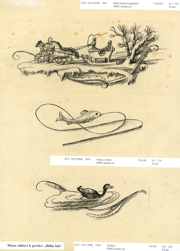 Náhledový obrázek Ilustrace - Lovcovy zápisky - 1