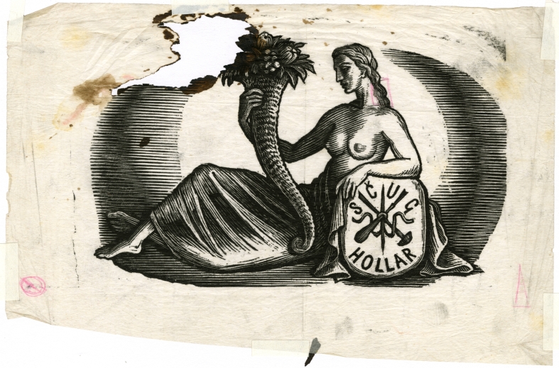 Náhledový obrázek Nátisk ilustrace pro časopis Hollar - 1