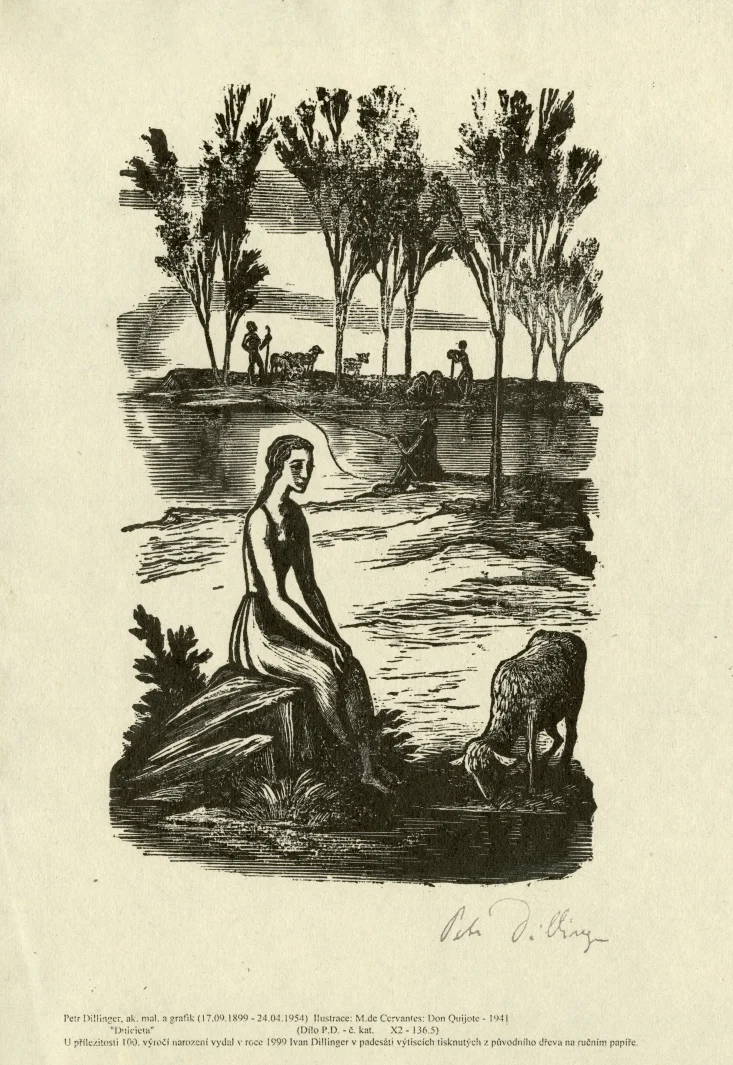 Obrázek Ilustrace z cyklu Don Quijote