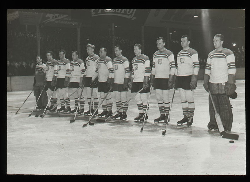 Náhledový obrázek Mistrovství světa v hokeji. Československo 1938 - 1