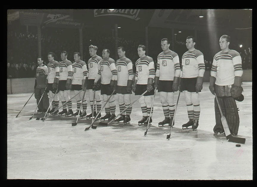 Obrázek Mistrovství světa v hokeji. Československo 1938