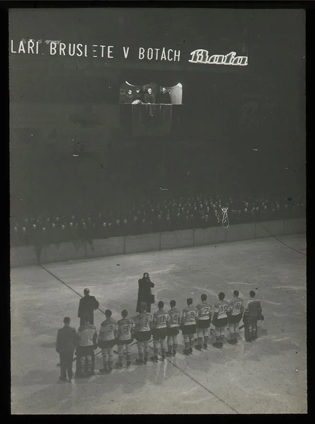 Obrázek Mistrovství světa v hokeji. Československo 1938