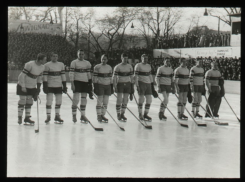 Náhledový obrázek Mistrovství světa v hokeji. Československo 1938 - 1