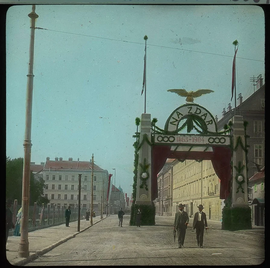 Náhledový obrázek předmětu Sokolský slet v Lublani 1904