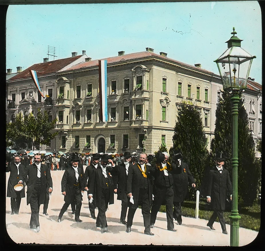 Náhledový obrázek předmětu Sokolský slet v Záhřebu 1906