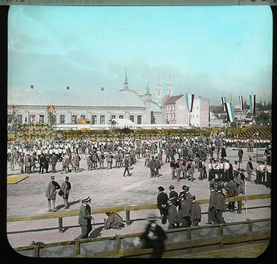 Obrázek Sokolský slet v Záhřebu 1906