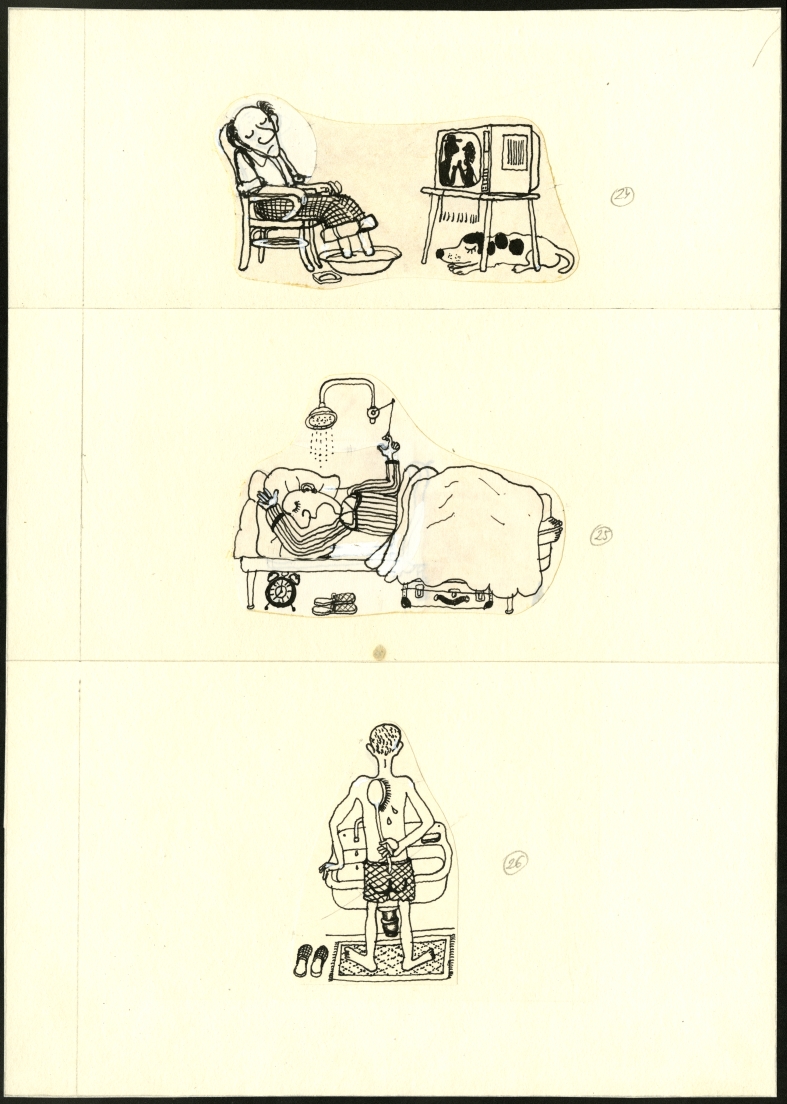 Náhledový obrázek Ilustrace - Pavián mezi lidmi - 1