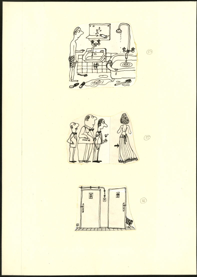 Náhledový obrázek Ilustrace - Pavián mezi lidmi - 1