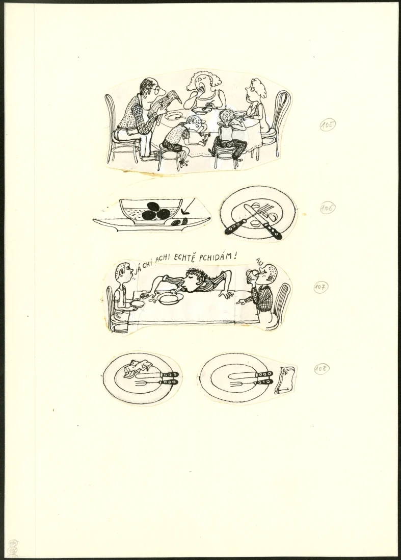 Obrázek Ilustrace - Pavián mezi lidmi