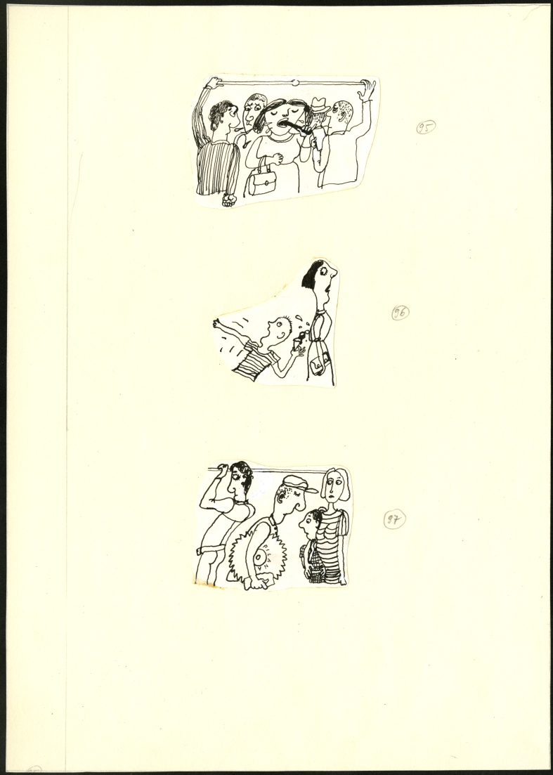 Náhledový obrázek Ilustrace - Pavián mezi lidmi - 1