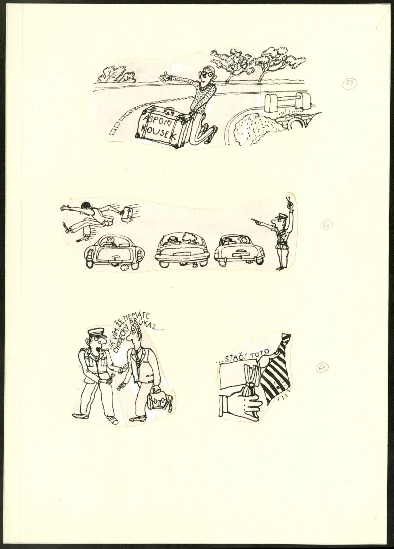 Obrázek Ilustrace - Pavián mezi lidmi