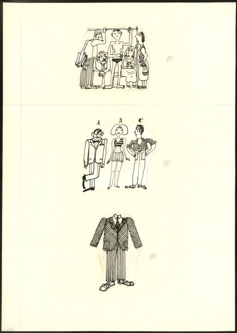 Obrázek Ilustrace - Pavián mezi lidmi
