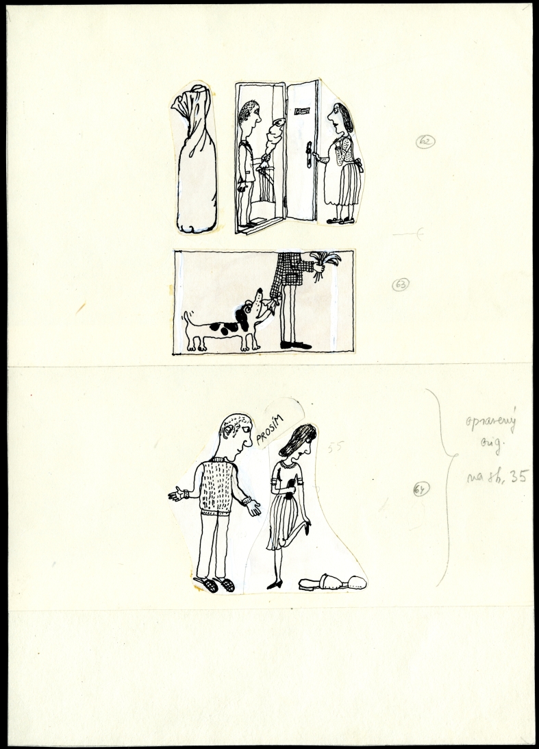 Náhledový obrázek Ilustrace - Pavián mezi lidmi - 1