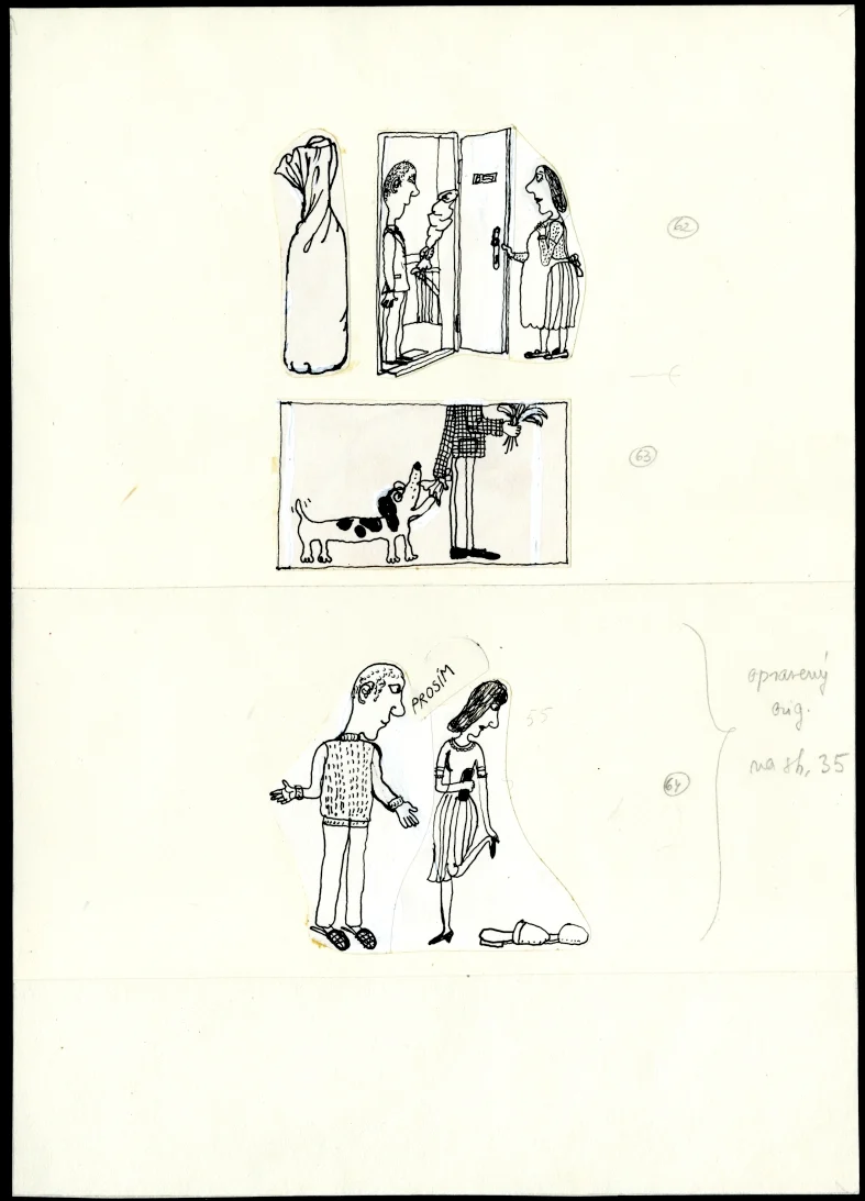 Obrázek Ilustrace - Pavián mezi lidmi