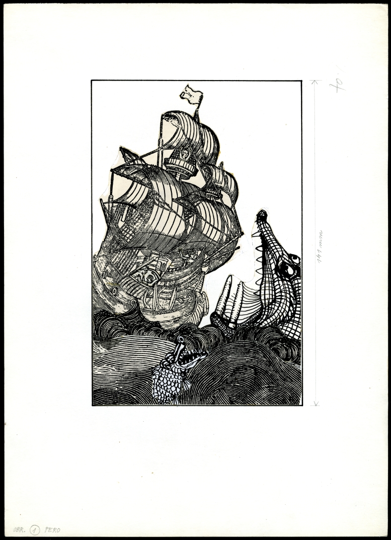 Náhledový obrázek Ilustrace - Indický hlavolam - 1