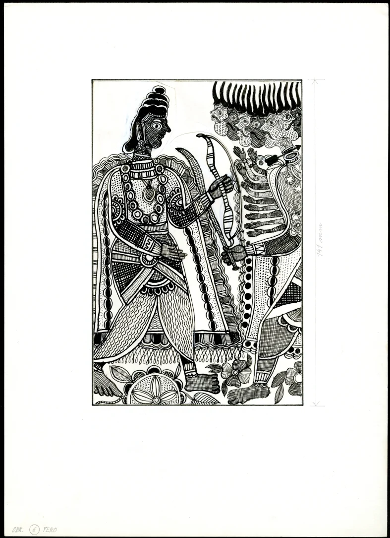 Obrázek Ilustrace - Indický hlavolam