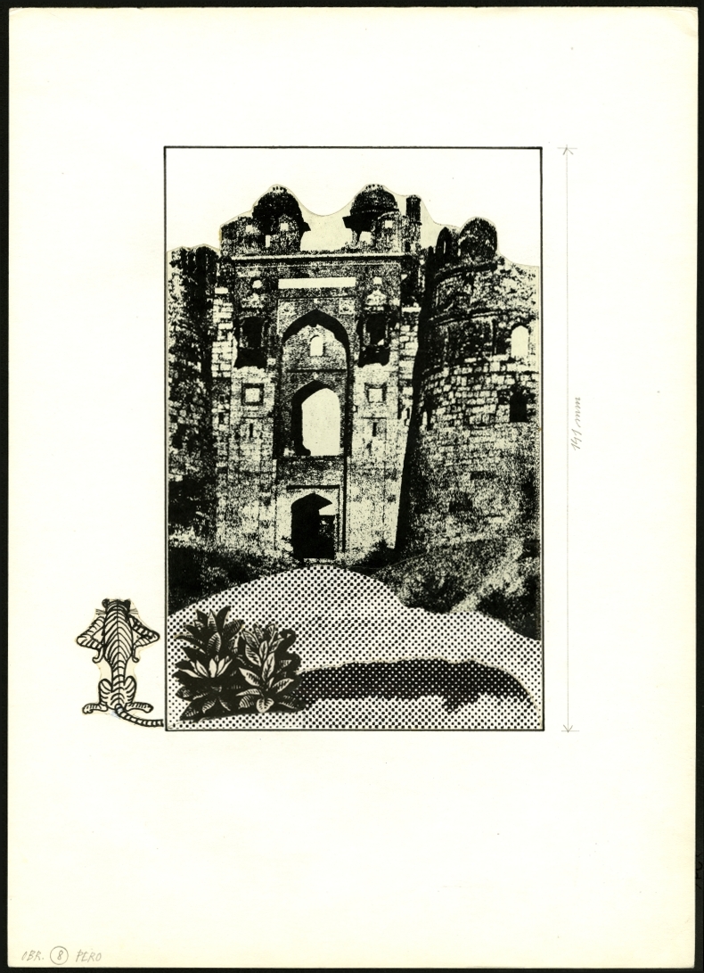 Náhledový obrázek Ilustrace - Indický hlavolam - 1
