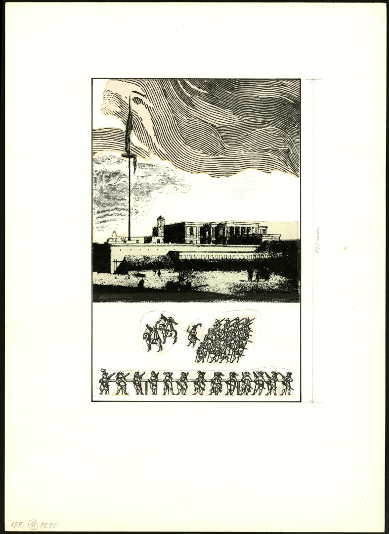 Náhledový obrázek Ilustrace - Indický hlavolam - 1