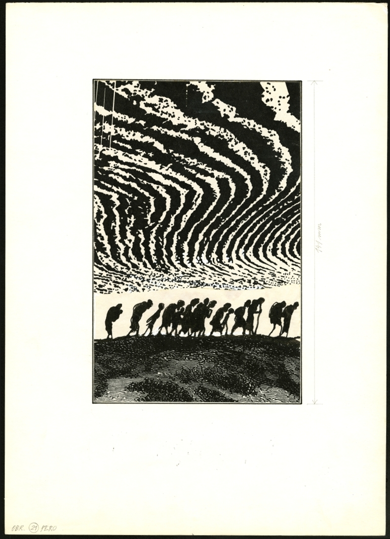 Náhledový obrázek Ilustrace - Indický hlavolam - 1
