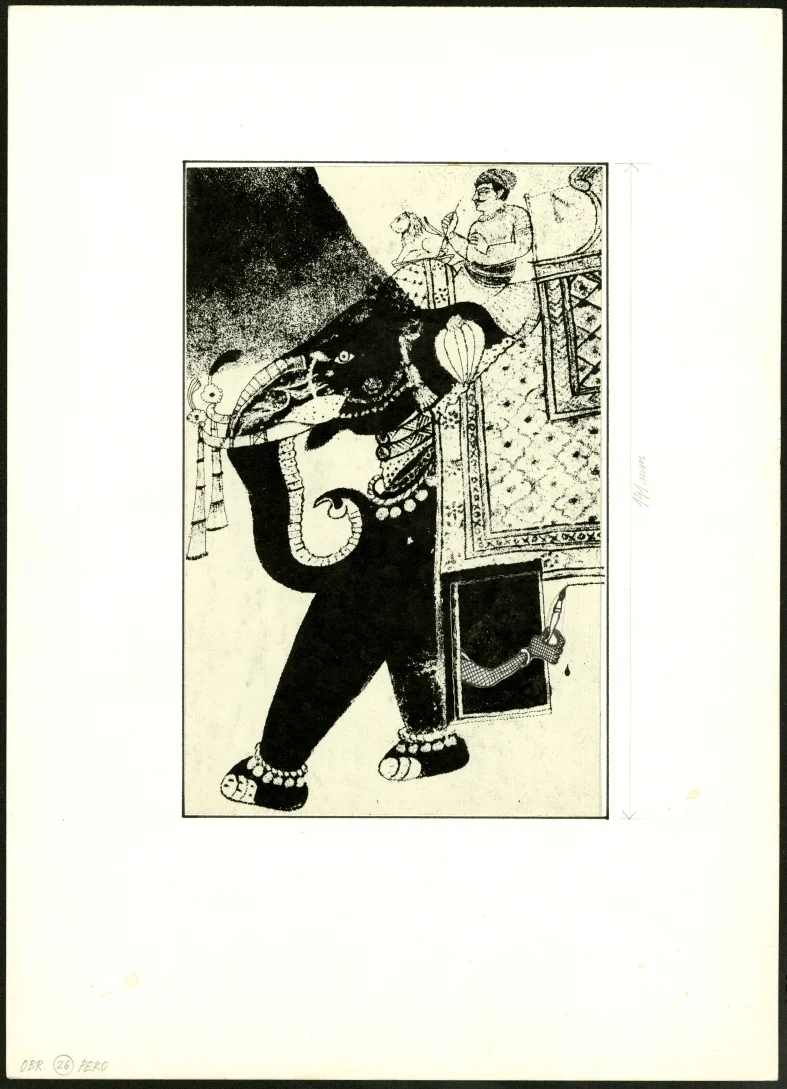 Obrázek Ilustrace - Indický hlavolam