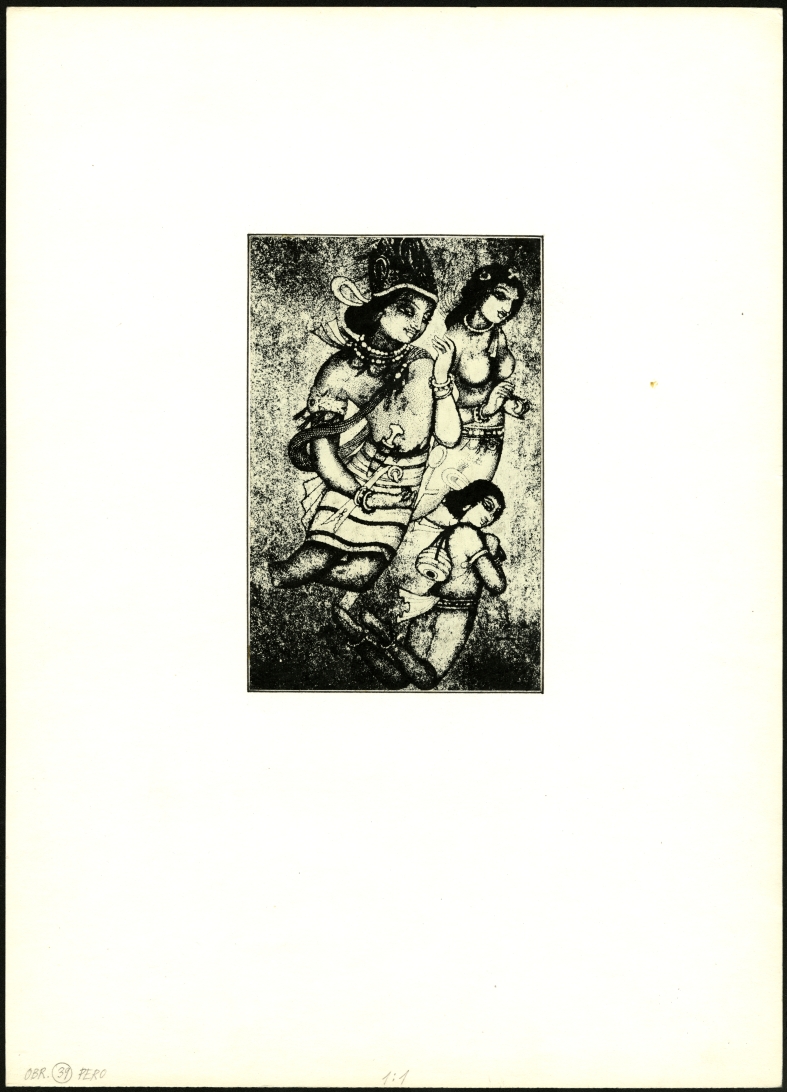 Náhledový obrázek Ilustrace - Indický hlavolam - 1